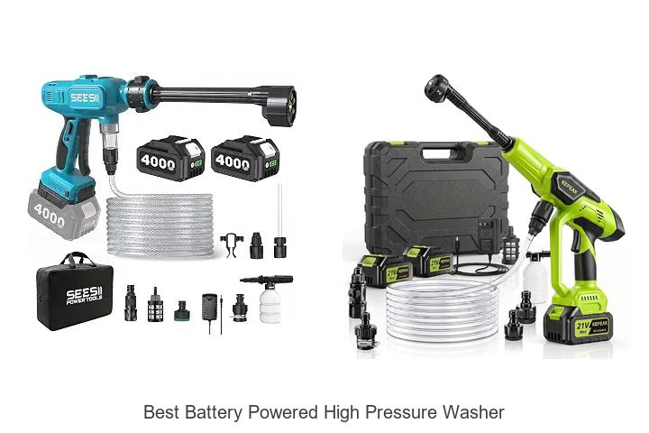 best battery powered high pressure washer