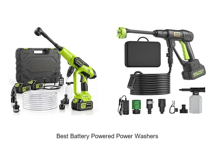 best battery powered power washers