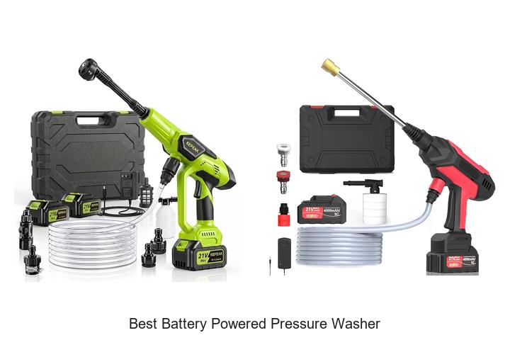 best battery powered pressure washer