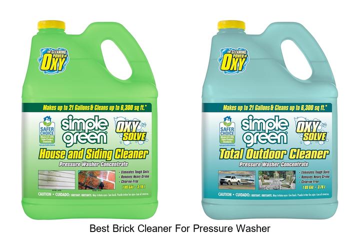best brick cleaner for pressure washer