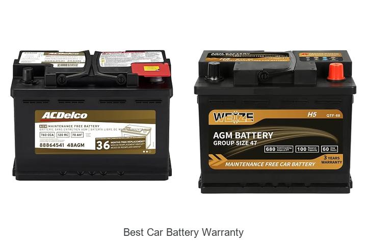 best car battery warranty