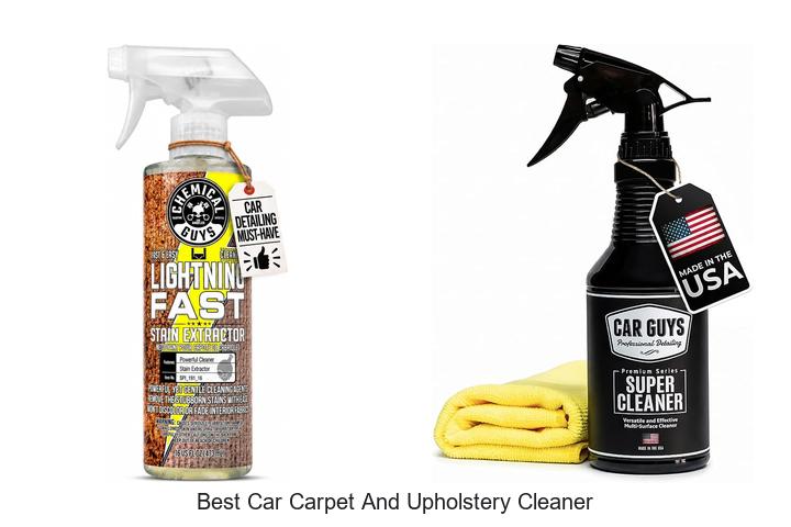best car carpet and upholstery cleaner