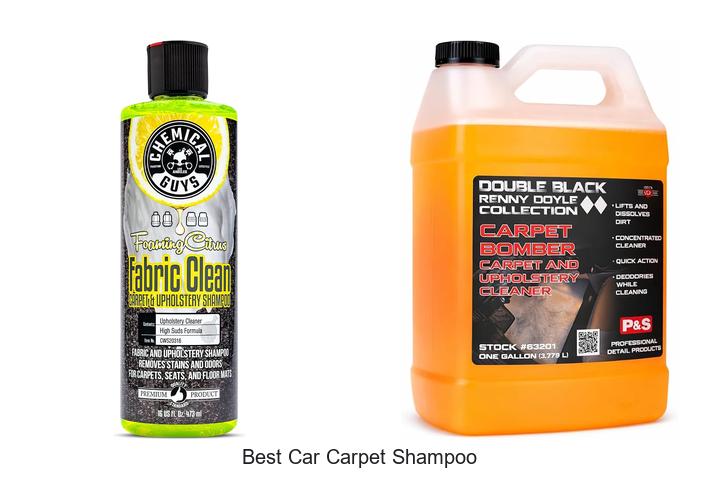 best car carpet shampoo
