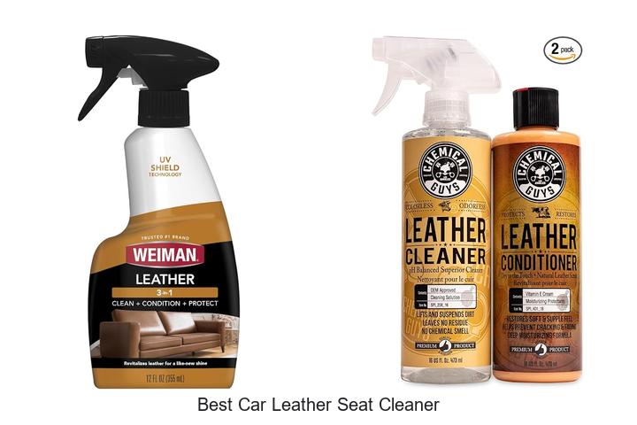 best car leather seat cleaner