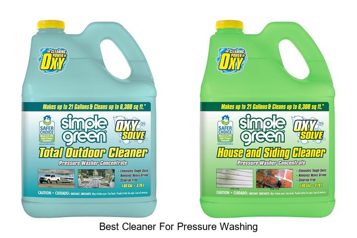 best cleaner for pressure washing
