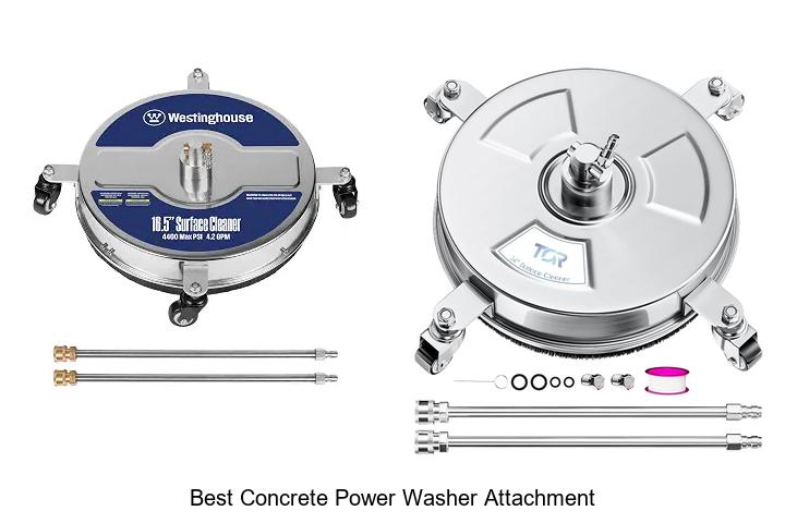 best concrete power washer attachment