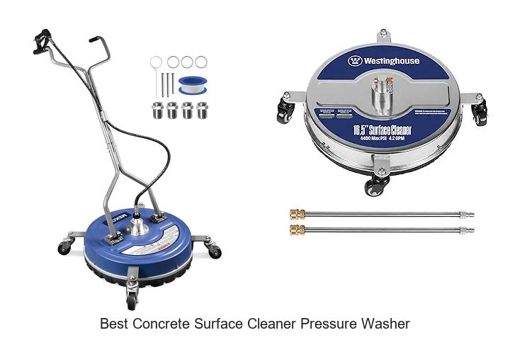 best concrete surface cleaner pressure washer
