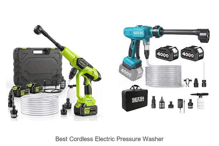 best cordless electric pressure washer