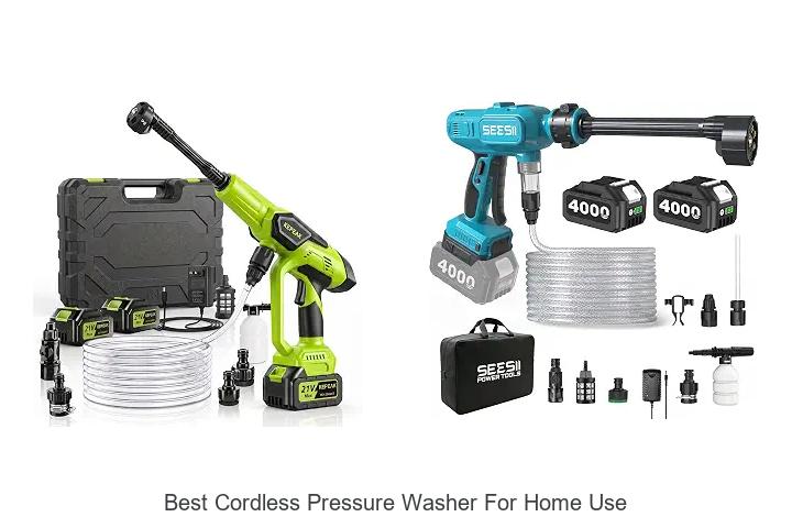 best cordless pressure washer for home use