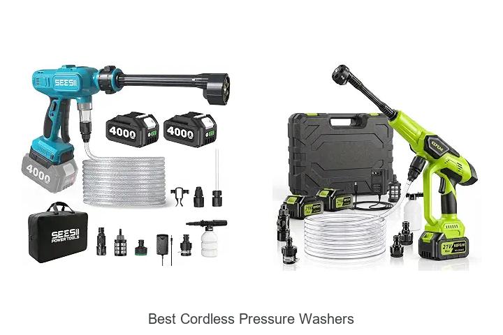 best cordless pressure washers