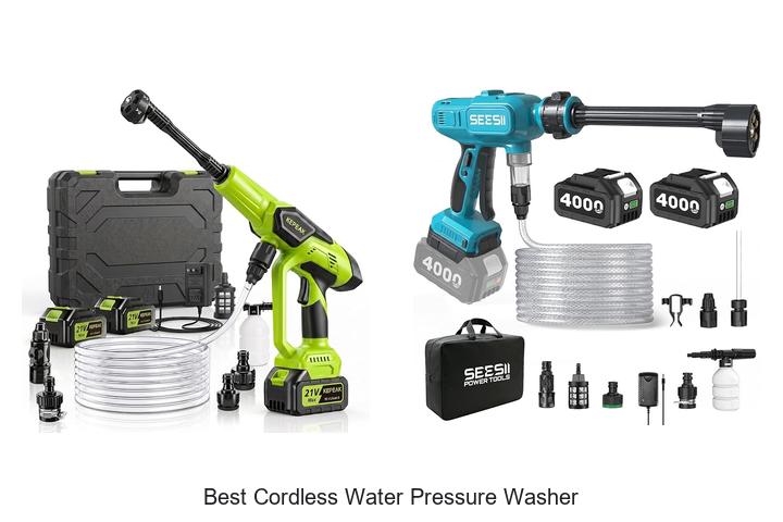 best cordless water pressure washer