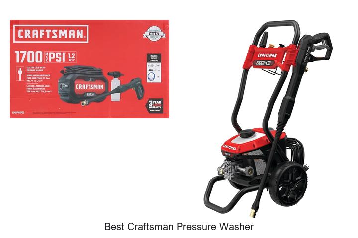 best craftsman pressure washer