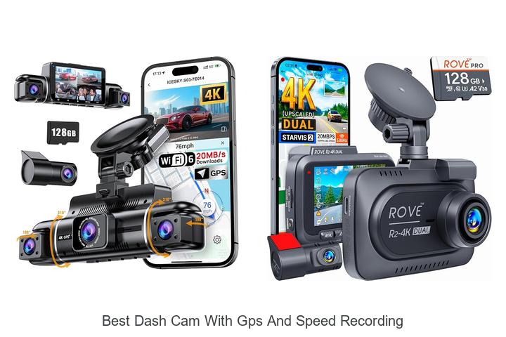 best dash cam with gps and speed recording