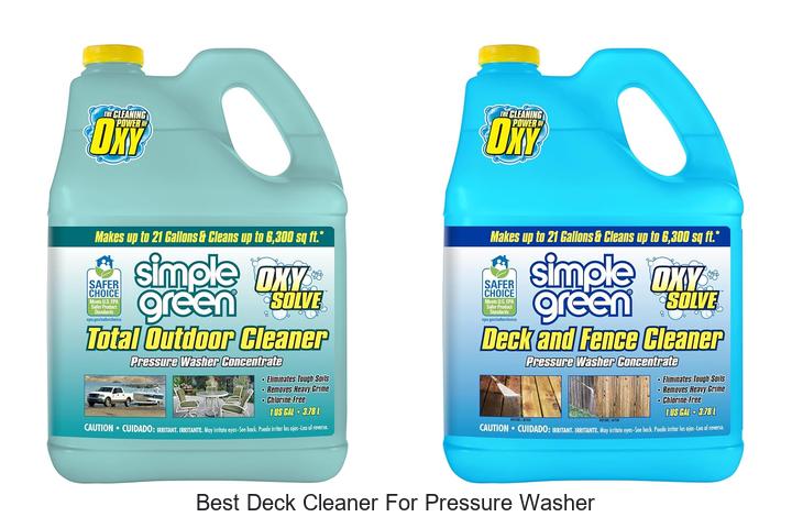 best deck cleaner for pressure washer