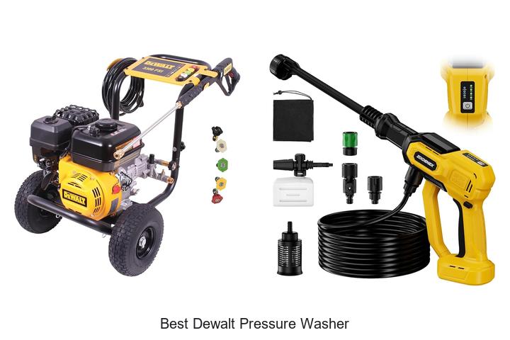 best dewalt pressure washer