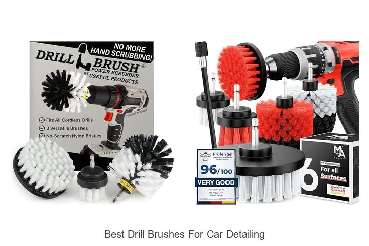 best drill brushes for car detailing
