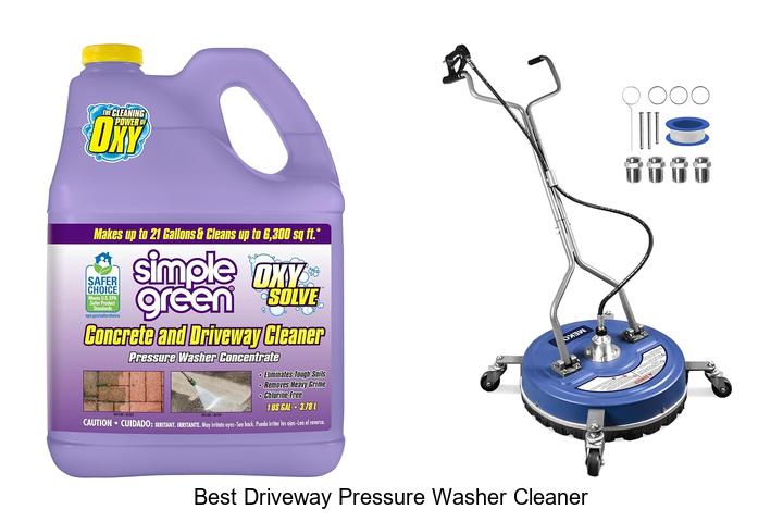 best driveway pressure washer cleaner