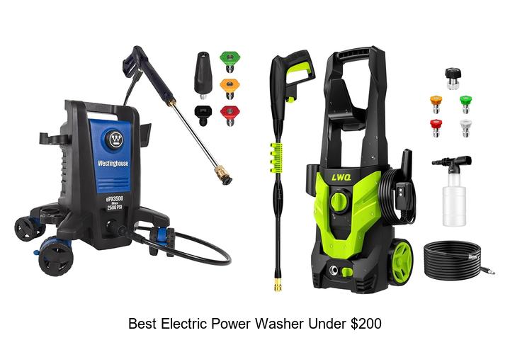 best electric power washer under 200