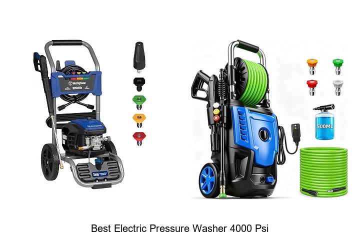 best electric pressure washer 4000 psi