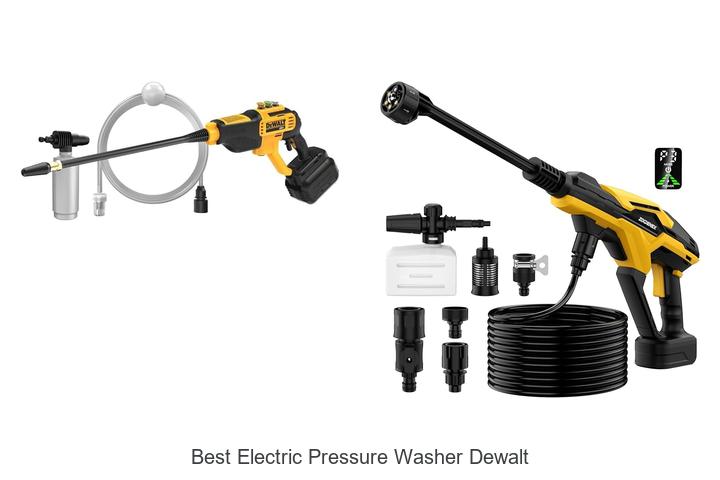 best electric pressure washer dewalt