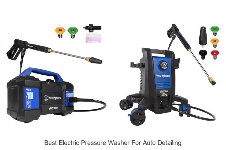 best electric pressure washer for auto detailing