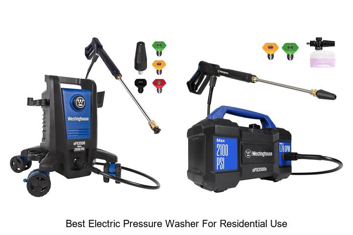 best electric pressure washer for residential use