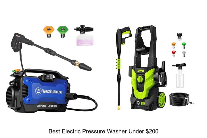 best electric pressure washer under 200