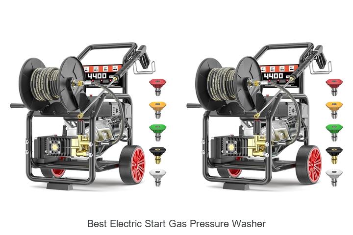 best electric start gas pressure washer