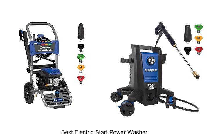 best electric start power washer