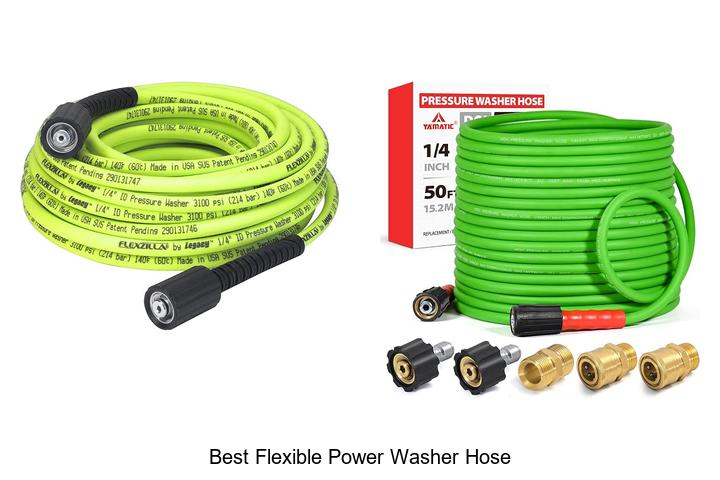 best flexible power washer hose