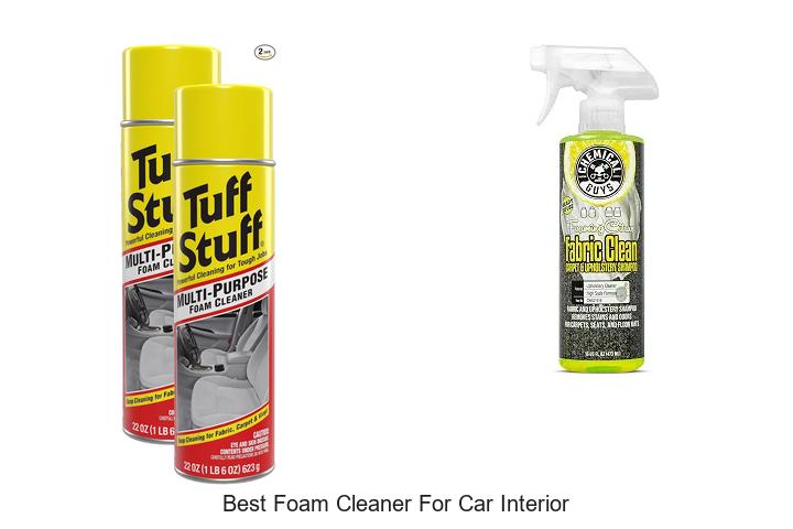 best foam cleaner for car interior