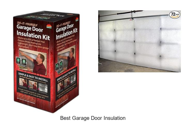 best garage door insulation
