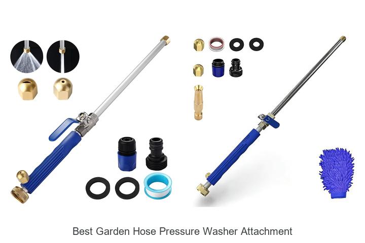 best garden hose pressure washer attachment