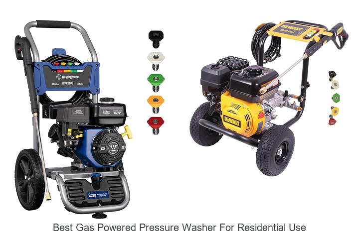 best gas powered pressure washer for residential use