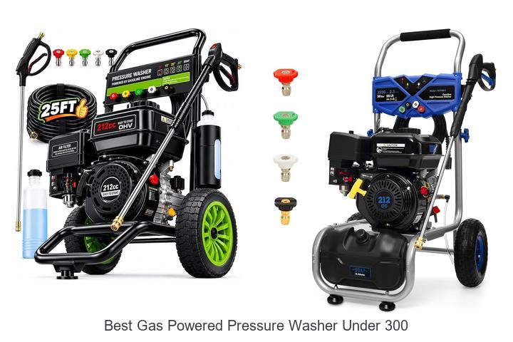 best gas powered pressure washer under 300