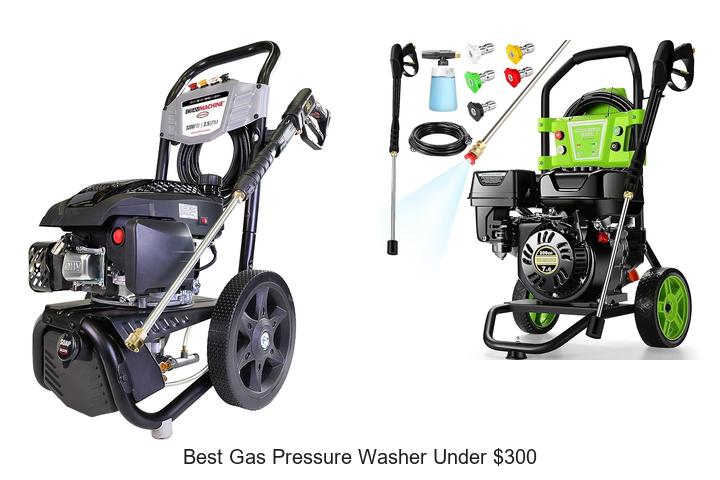 best gas pressure washer under 300