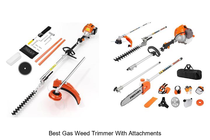 best gas weed trimmer with attachments
