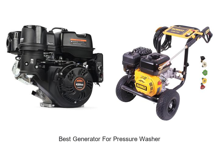 best generator for pressure washer