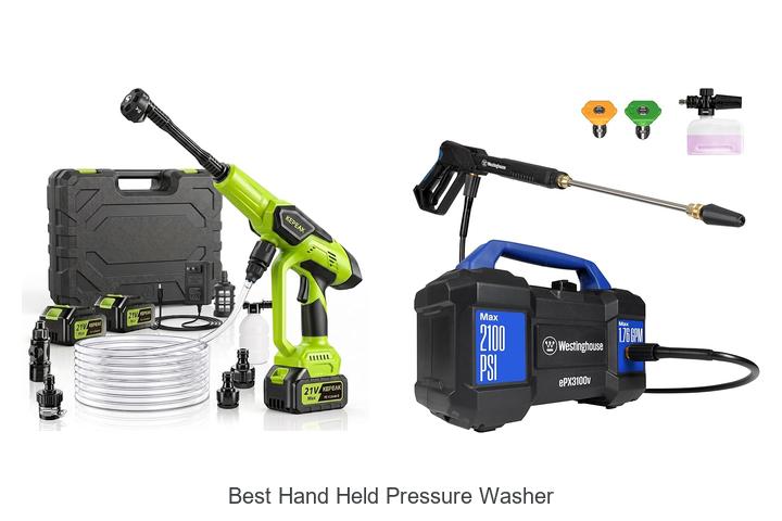 best hand held pressure washer
