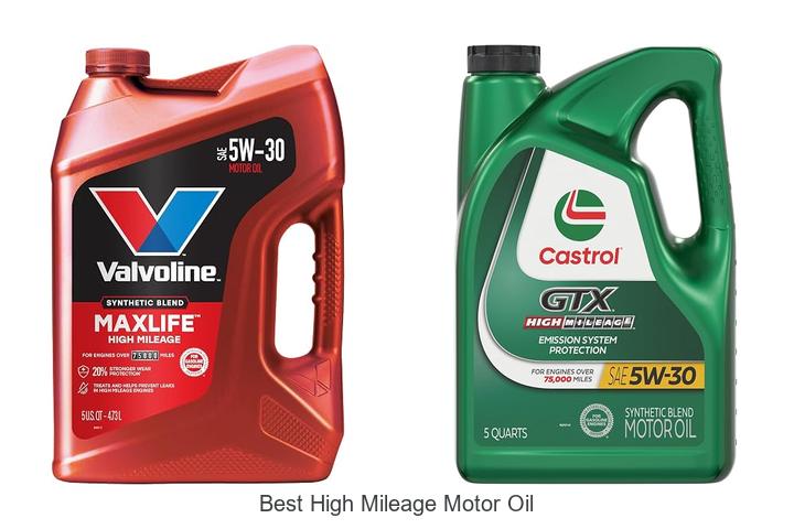 best high mileage motor oil