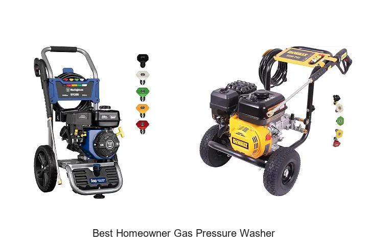 best homeowner gas pressure washer