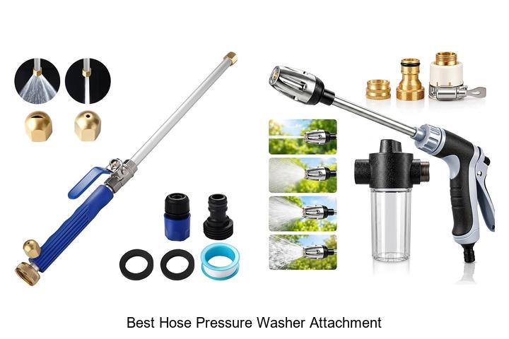 best hose pressure washer attachment