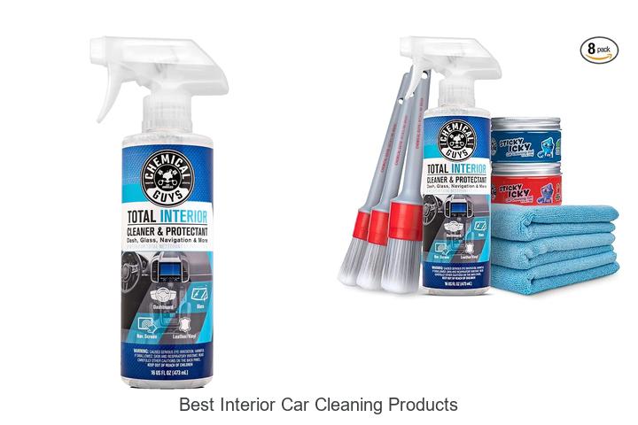 best interior car cleaning products