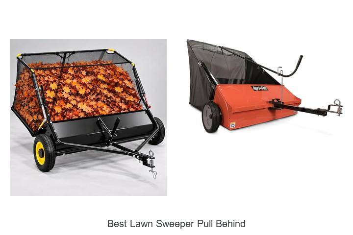 best lawn sweeper pull behind