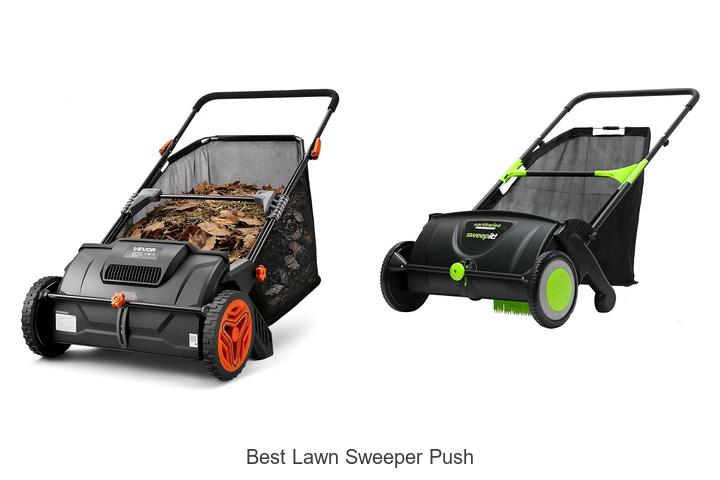 best lawn sweeper push