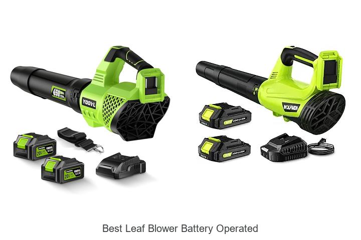 best leaf blower battery operated