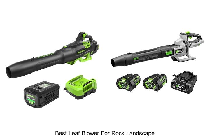 best leaf blower for rock landscape