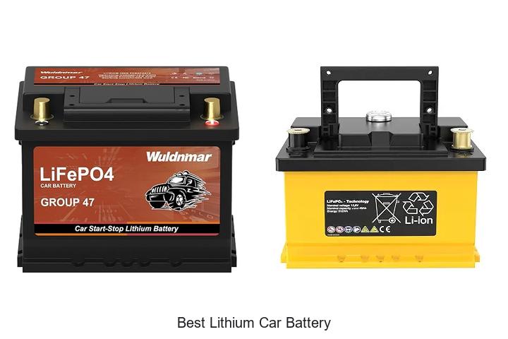 best lithium car battery