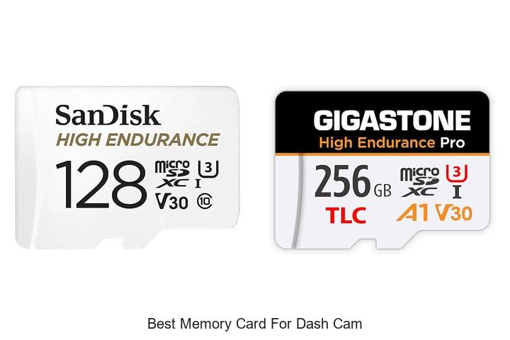 best memory card for dash cam