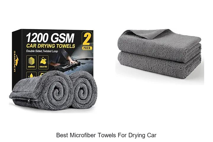 best microfiber towels for drying car